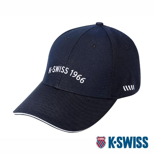 【K-SWISS】運動棒球帽 Cotton Cap-黑(C3388-008)