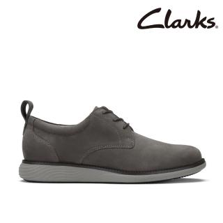 【Clarks】男鞋 Novajoy Up 全皮革輕量彈性正裝休閒鞋(CLM78040D)