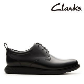 【Clarks】男鞋 Novajoy Up 全皮革輕量彈性正裝休閒鞋(CLM78038D)