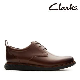 【Clarks】男鞋 Novajoy Up 全皮革輕量彈性正裝休閒鞋(CLM78039D)