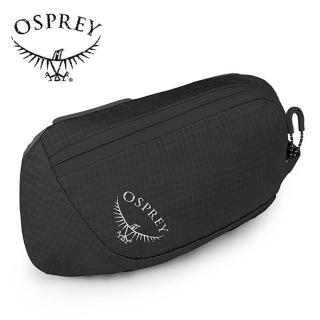 【Osprey】Pack Pocket Zippered 外掛包 黑色(背包外掛包)