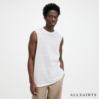 【ALLSAINTS】DRAX 純棉寬鬆無袖背心-白 MD520Z(舒適版型)