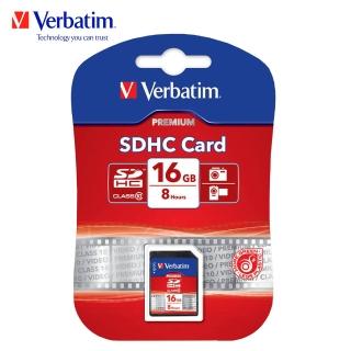 【Verbatim 威寶】16GB Class10 SDHC 記憶卡