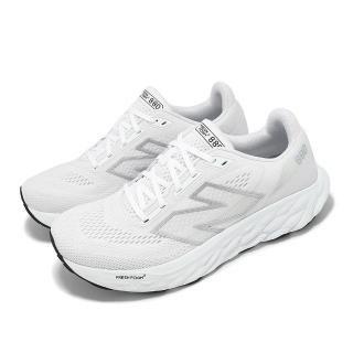 【NEW BALANCE】慢跑鞋 Fresh Foam X 880 V14 2E 男鞋 寬楦 白 金屬銀 運動鞋 NB(M880W14-2E)