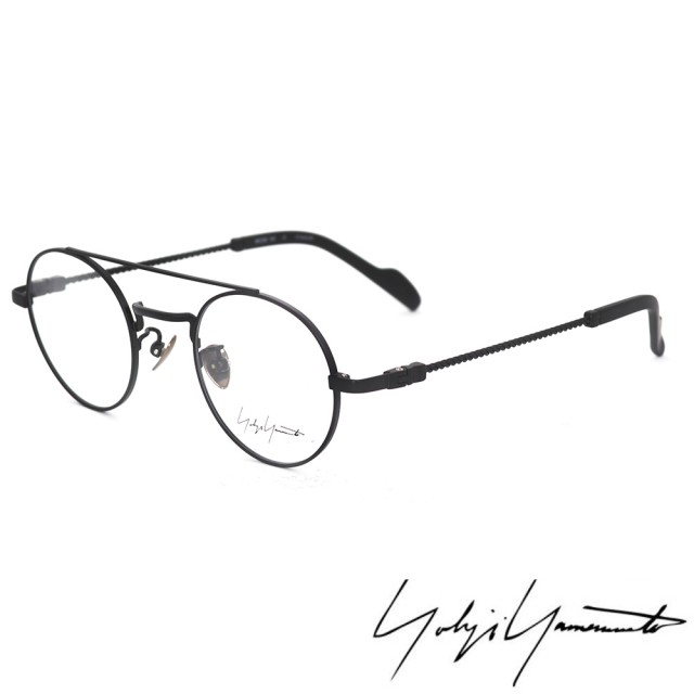 【Y-3 山本耀司】Yohji Yamamoto 日本東京極簡工藝光學眼鏡(經典黑-YY19-0027-1)