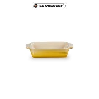 【Le Creuset】瓷器長方烤盤18cm(溫桲黃)
