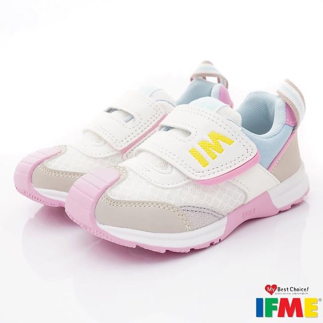 【IFME】櫻桃家-日本IFME童鞋- 運動機能系列(IF30-431303白-15-19cm)