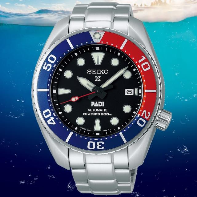 【SEIKO 精工】PROSPEX系列 PADI特別款 200米潛水機械腕錶 禮物推薦 畢業禮物(SPB181J1/6R35-00R0R)