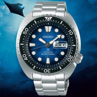 【SEIKO 精工】PROSPEX系列 DIVER SCUBA 魟魚潛水機械腕錶 禮物推薦 畢業禮物 SK042(SRPE39J1/4R36-06Z0U)