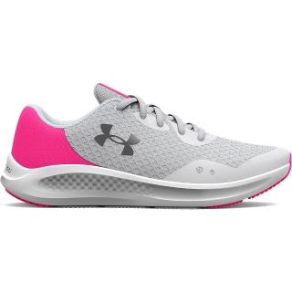 【UNDER ARMOUR】UA 女童 Charged Pursuit 3 慢跑鞋 運動鞋_3025011-100(白色)