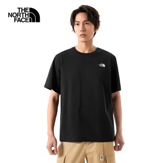 【The North Face】TNF 短袖上衣 休閒 M PWL ROCKY MOUNTAIN SS TEE - AP 男 黑(NF0A88GKJK3)