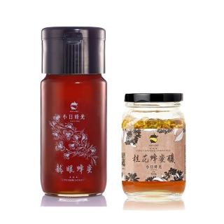 【小日蜂光】龍眼蜂蜜700g-桂花蜂蜜釀350g(香甜好味道組合)