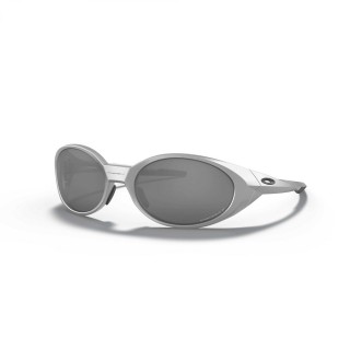 【Oakley】Eye Jacket redux 運動太陽眼鏡 偏光鏡片 銀色 高爾夫球 自行車 戶外 露營(OO9438-0558)