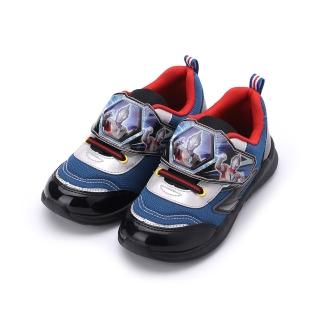 【鞋全家福】18-21cm 超人力霸王 特利卡電燈運動鞋 藍 中大童鞋 UM8848
