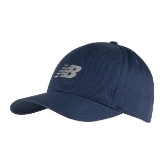 【NEW BALANCE】NB 帽子 老帽 棒球帽 鴨舌帽 遮陽帽 運動 休閒 男 女 中性款 藍色(LAH41013NNY-F)