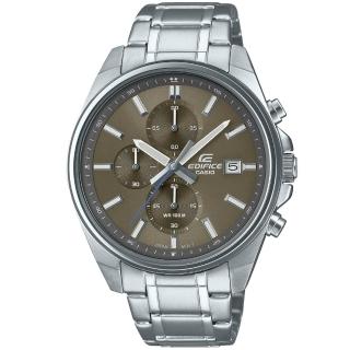 【CASIO 卡西歐】EDIFICE 經典都會計時腕錶 禮物推薦 畢業禮物(EFV-610D-5CV)