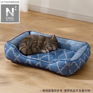 【NITORI 宜得利家居】極致涼感 寵物床 方 M N COOL WSP S243(極致涼感 涼感 寵物床 寵物 N COOL)