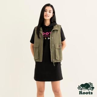 【Roots】Roots 女裝- OUTDOORS CARGO背心(橄欖綠)
