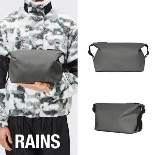 【RAINS官方直營】Hilo Wash Bag 防水Weekend盥洗包(Grey極致灰)