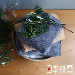 【日本桃雪】sensui Yu抗菌防臭檜木萃取精梳棉方巾超值兩件組(鈴木太太公司貨)