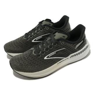 【BROOKS】競速跑鞋 Hyperion GTS 女鞋 綠 黑 緩衝 回彈 路跑 馬拉松 運動鞋(1203971B008)