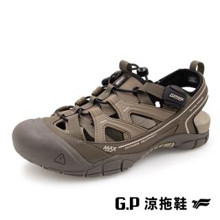 【G.P】男款戶外越野護趾鞋G9595M-咖啡色(SIZE:39-44 共三色)