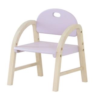 【FL 滿屋生活】ICHIBA Cookie-兒童原木可調式扶手椅/紫(兒童家具/兒童椅/可調式兒童椅/木製兒童椅)