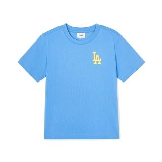 【MLB】童裝 短袖T恤 洛杉磯道奇隊(7ATSB0243-07BLS)