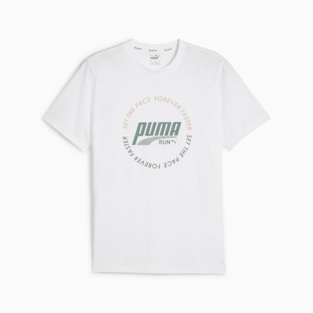 【PUMA官方旗艦】訓練系列Run標誌短袖T恤 男性 52510802