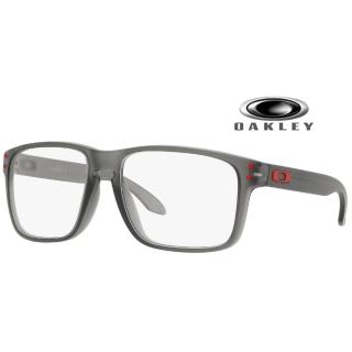 【Oakley】奧克利 HOLBROOK RX A 亞洲版 運動休閒光學眼鏡 輕量款 OX8100F 02 霧灰 公司貨