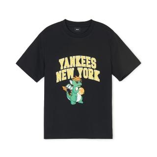 【MLB】童裝 短袖T恤 Varsity系列 龍年限定系列 紐約洋基隊(7ATSDN143-50BKS)