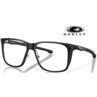 【Oakley】奧克利 HIP TONE 亞洲版 時尚大鏡面光學眼鏡 可調鼻翼 親水防滑耳墊 OX8182 01 霧黑 公司貨