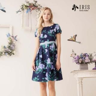 【IRIS 艾莉詩】綺麗花園印花洋裝-2色(42602)