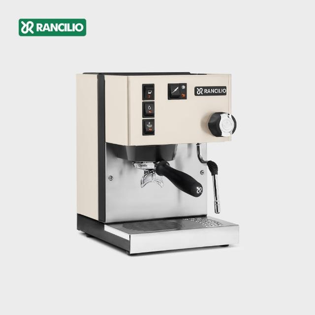 【Rancilio 藍奇里奧】Silvia 單鍋爐單孔 家用半自動義式咖啡機(時尚白)