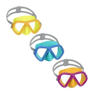 【BESTWAY】飛行潛水兒童護鼻蛙鏡3歲以上 款式隨機(泳鏡 游泳 兒童泳鏡)