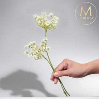 【Floral M】安妮公主蕾絲花仿真花花材（1入2朵）(人造花/塑膠花/假花/裝飾花)