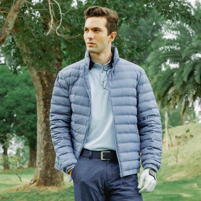 【Snowbee 司諾比】男士立領輕羽絨外套 3色(高爾夫輕量外套 登山 釣魚 運動 高球)