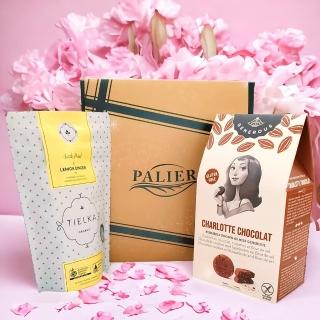 【PALIER】母親節禮盒｜食茶喫組｜比利時餅乾x1+澳洲茶袋x1