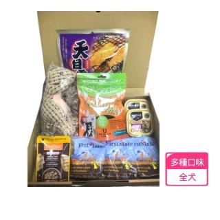 【第一饗宴】momo獨家 狗狗 寵物展驚喜盒(飼料 罐頭 零食 玩具 組合)