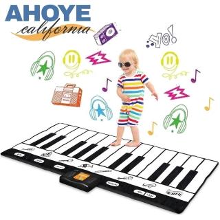 【AHOYE】鋼琴音樂遊戲墊 8種樂器可選 爬行墊