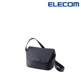 【ELECOM】normas休閒多功能側背包-黑(DGB-S031BK)