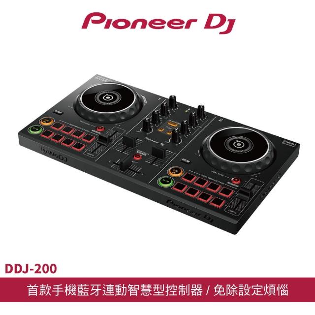 Pioneer 先鋒】DDJ-200 智慧型DJ控制器(原廠公司貨) - momo購物網