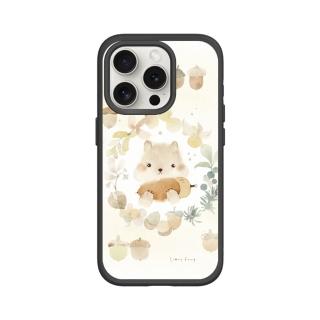 【RHINOSHIELD 犀牛盾】iPhone 12 mini/Pro/Max SolidSuit MagSafe兼容 磁吸手機殼/松果與小松鼠(涼丰系列)