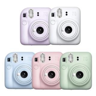【FUJIFILM 富士】instax mini 12 拍立得相機 含空白底片20張+漆彈3相本(mini12公司貨)