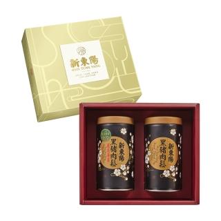 【新東陽】典雅尊貴禮盒1號共2盒(經典黑豬肉鬆兩罐 送禮首選)