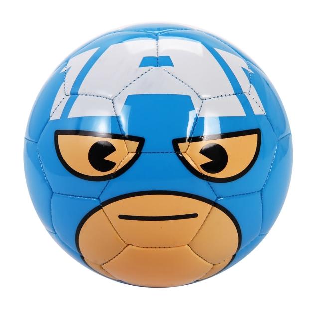 【Marvel 漫威】正版授權美國隊長造型2號足球(D664-CA)