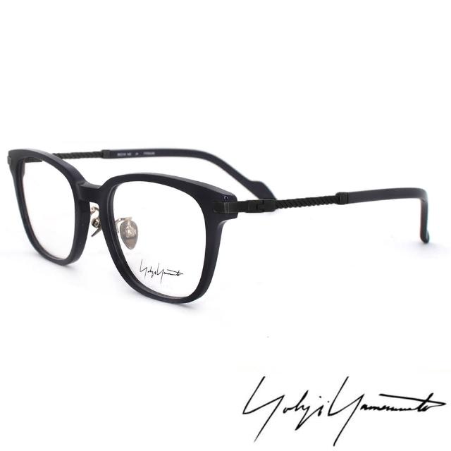 【Y-3 山本耀司】Yohji Yamamoto 職人工藝鈦金屬光學眼鏡(黑-YY19-0032-1)