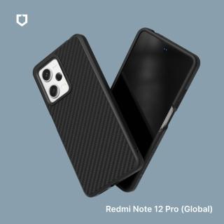 【RHINOSHIELD 犀牛盾】小米 Redmi Note 12 Pro Global SolidSuit 碳纖維紋路防摔手機殼(碳纖維紋路)