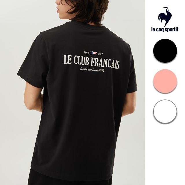 【LE COQ SPORTIF 公雞】休閒潮流短袖T恤 男女款-3色-LKT23201