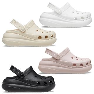 【Crocs】Crocs 卡駱馳 classic crush clog 經典 泡芙(207521 男女鞋)